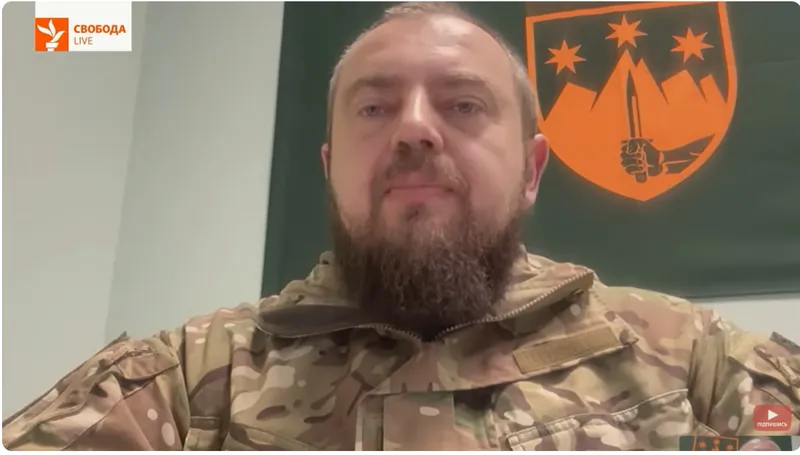 Начальник групи цивільно-військового співробітництва 425 ОШП Скеля Андрій Сурай