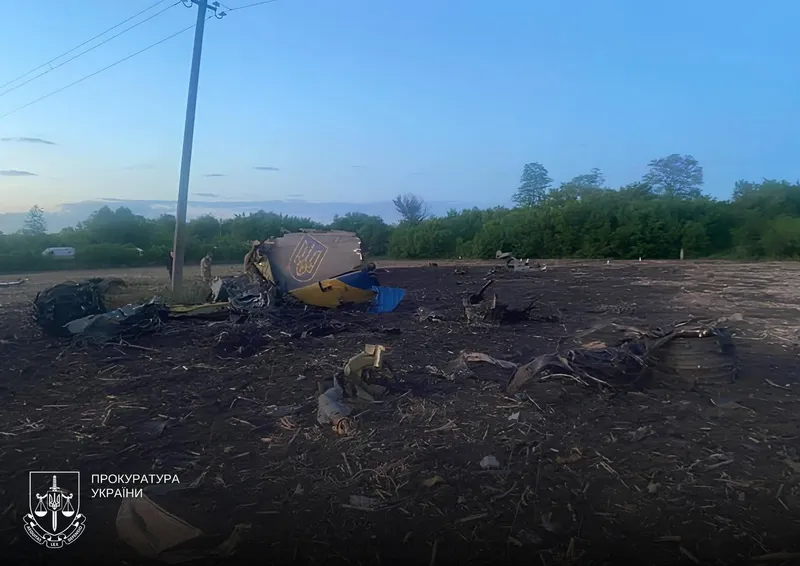 Розбився військовий літак