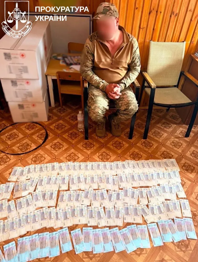 Командир роти за 150 тисяч гривень приховував СЗЧ військового