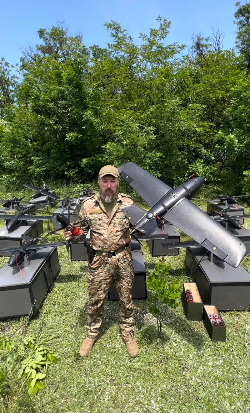 Командувач Сил безпілотних систем ЗСУ Роберт Бровді, відомий як Мадяр